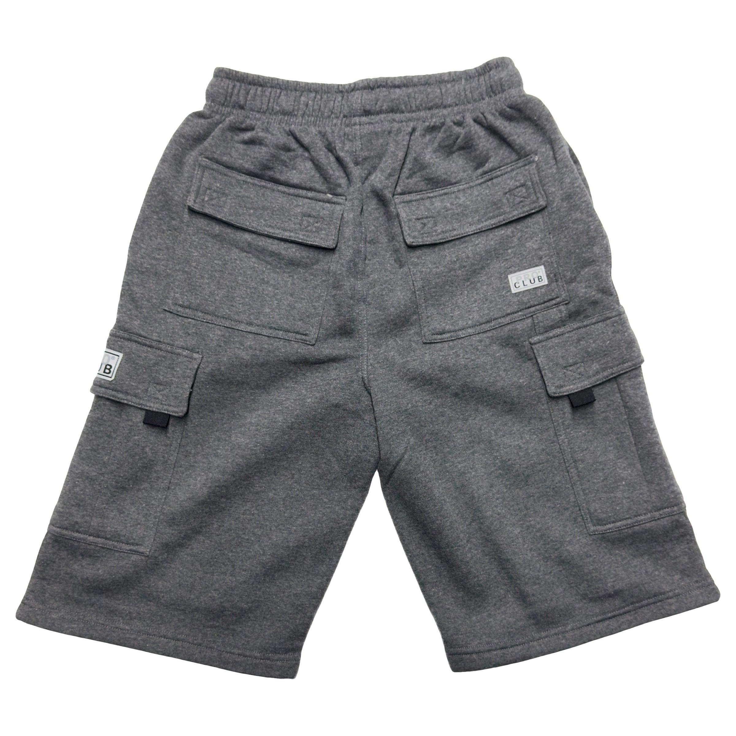 Pro Club Men's Fleece Cargo Shorts - AI Fashion Mart