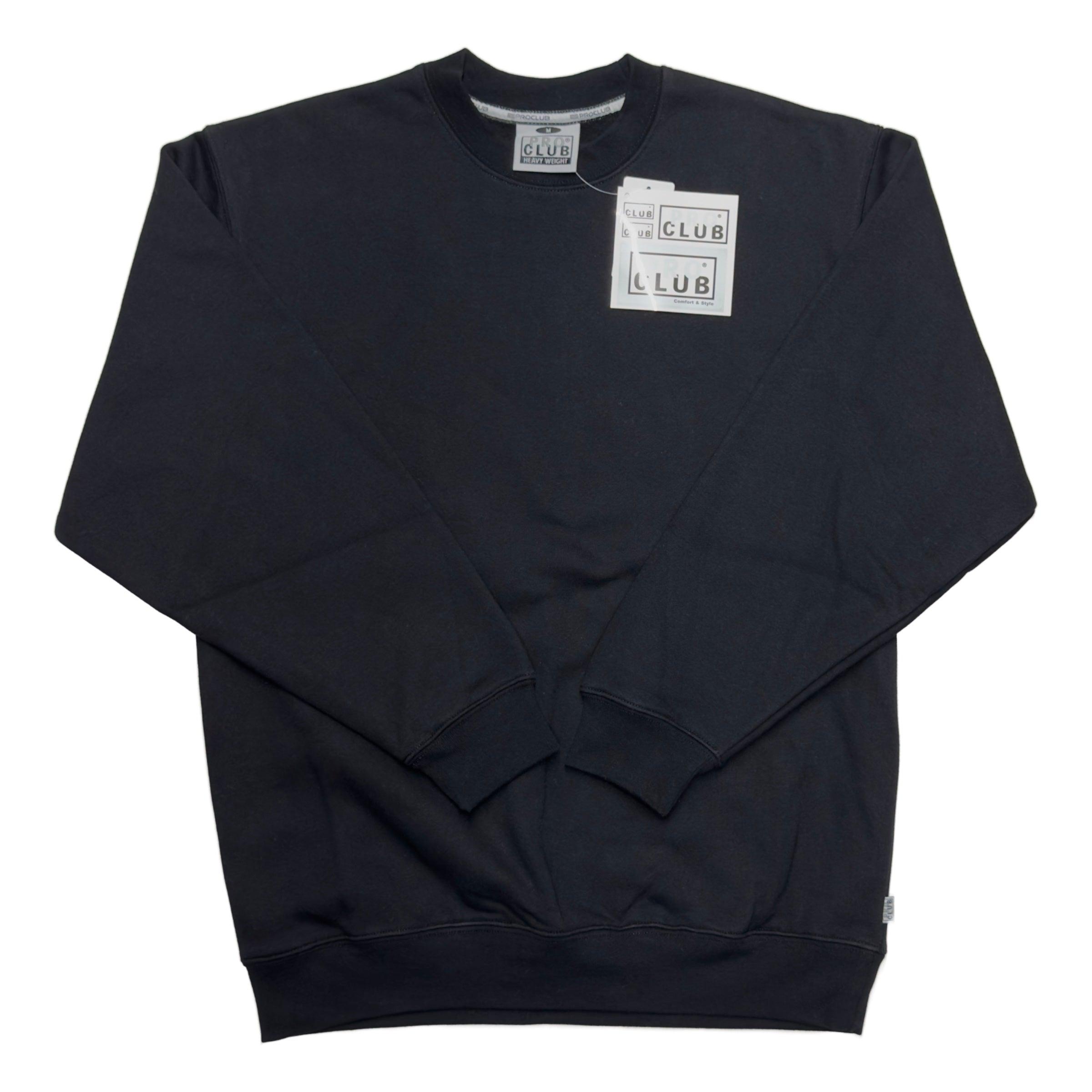 Pro Club Men's Heavyweight Crew Neck Fleece Pullover Sweater (13oz) - AI Fashion Mart