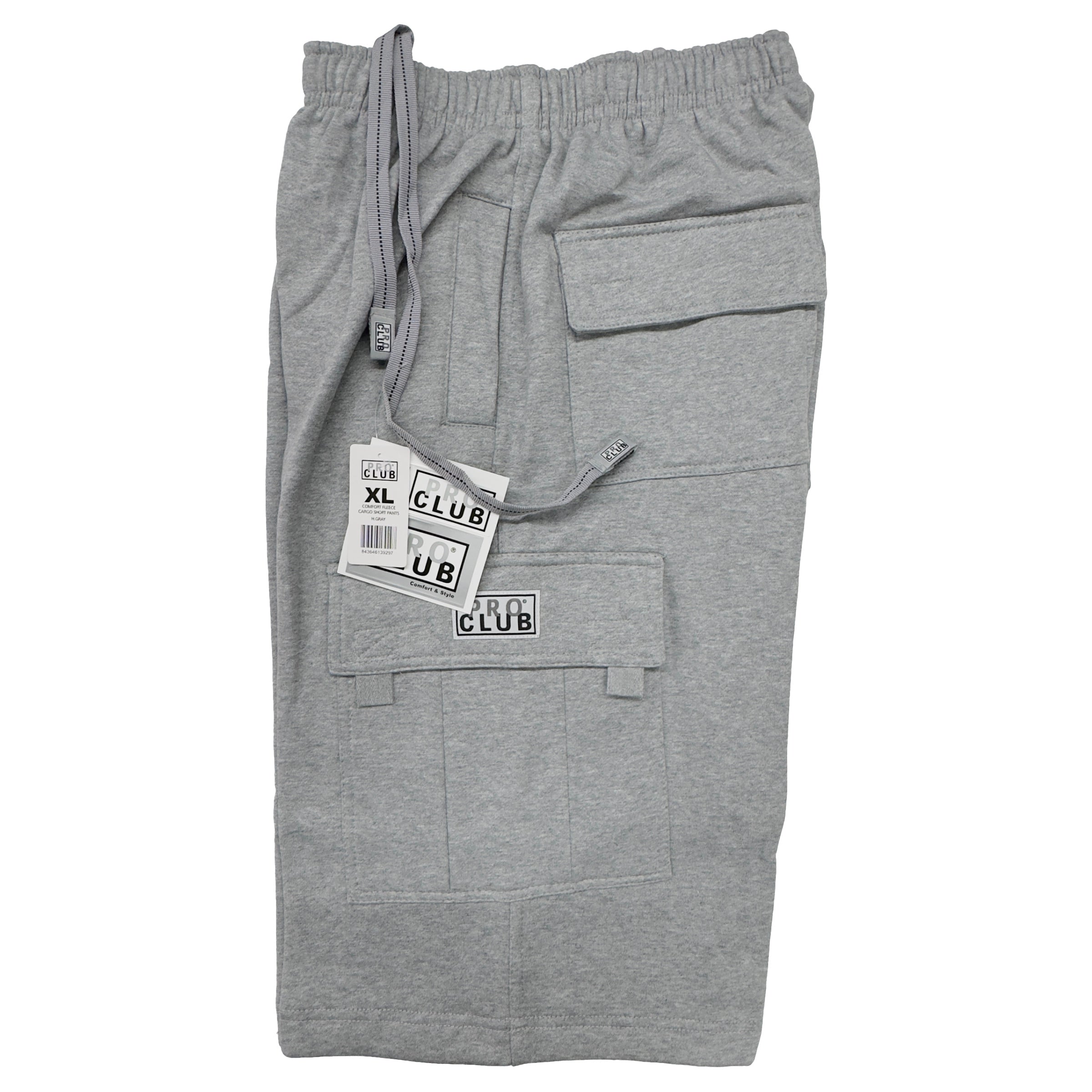 Pro Club Men's Fleece Cargo Shorts