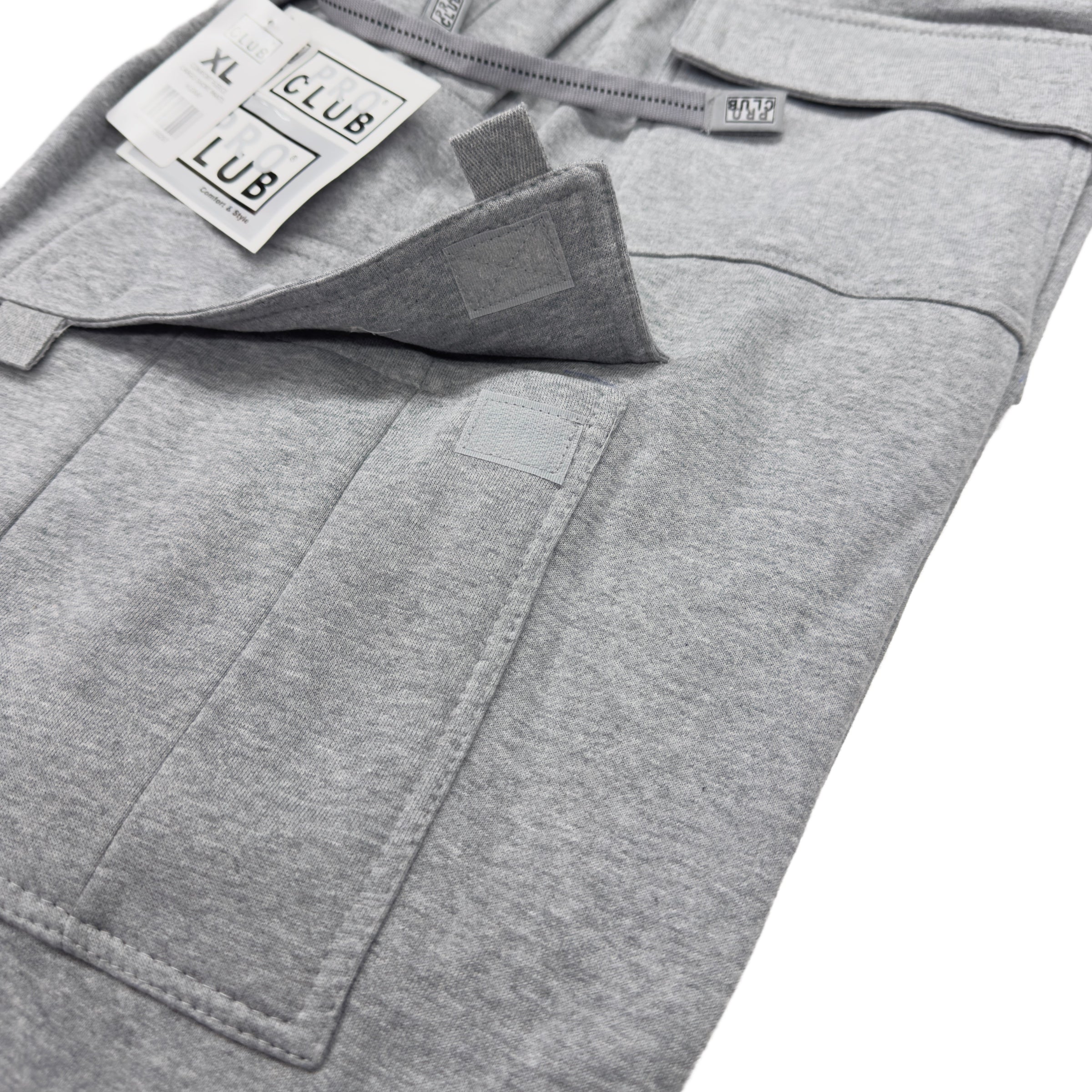 Pro Club Men's Fleece Cargo Shorts