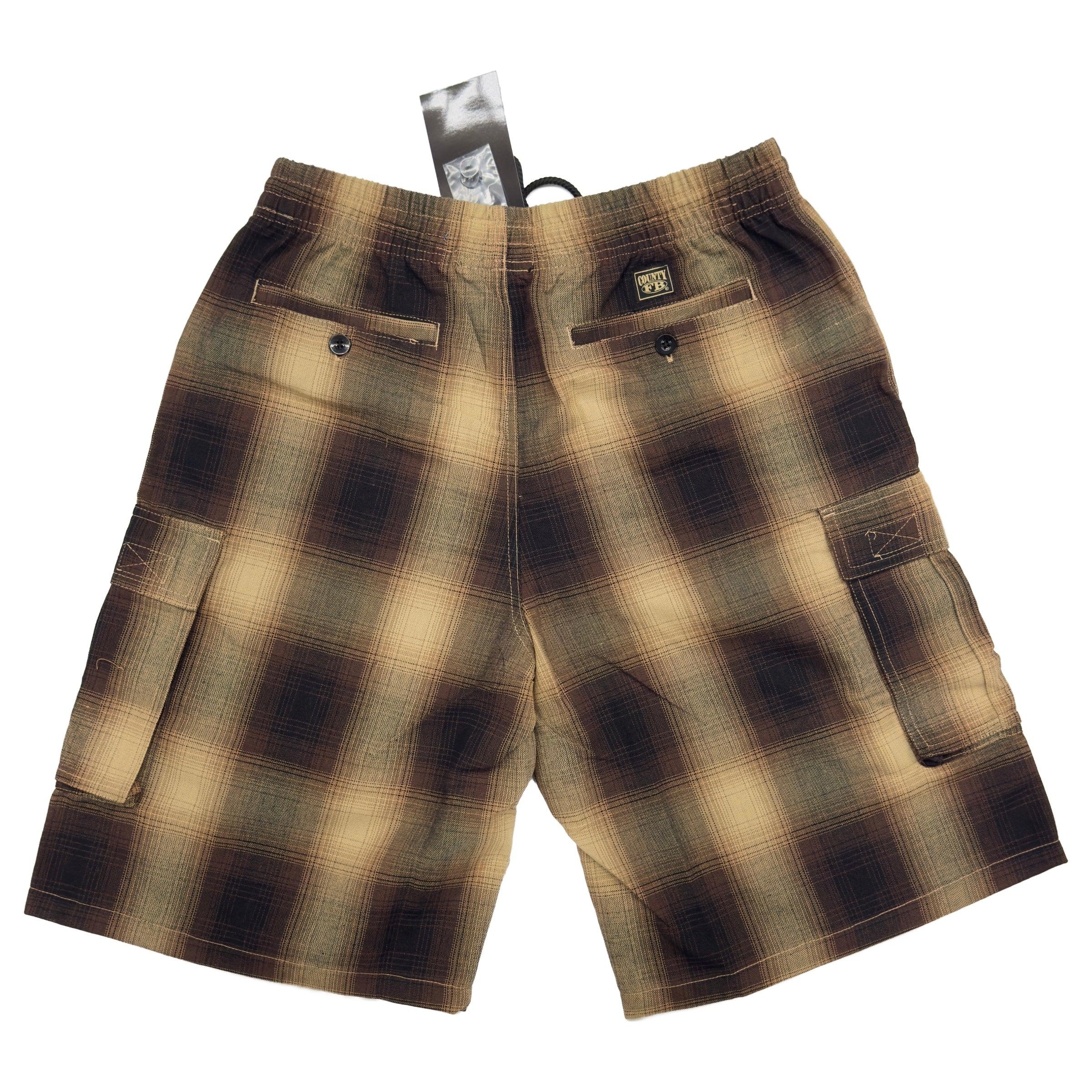 FB County Cargo Checker Shorts - AI Fashion Mart