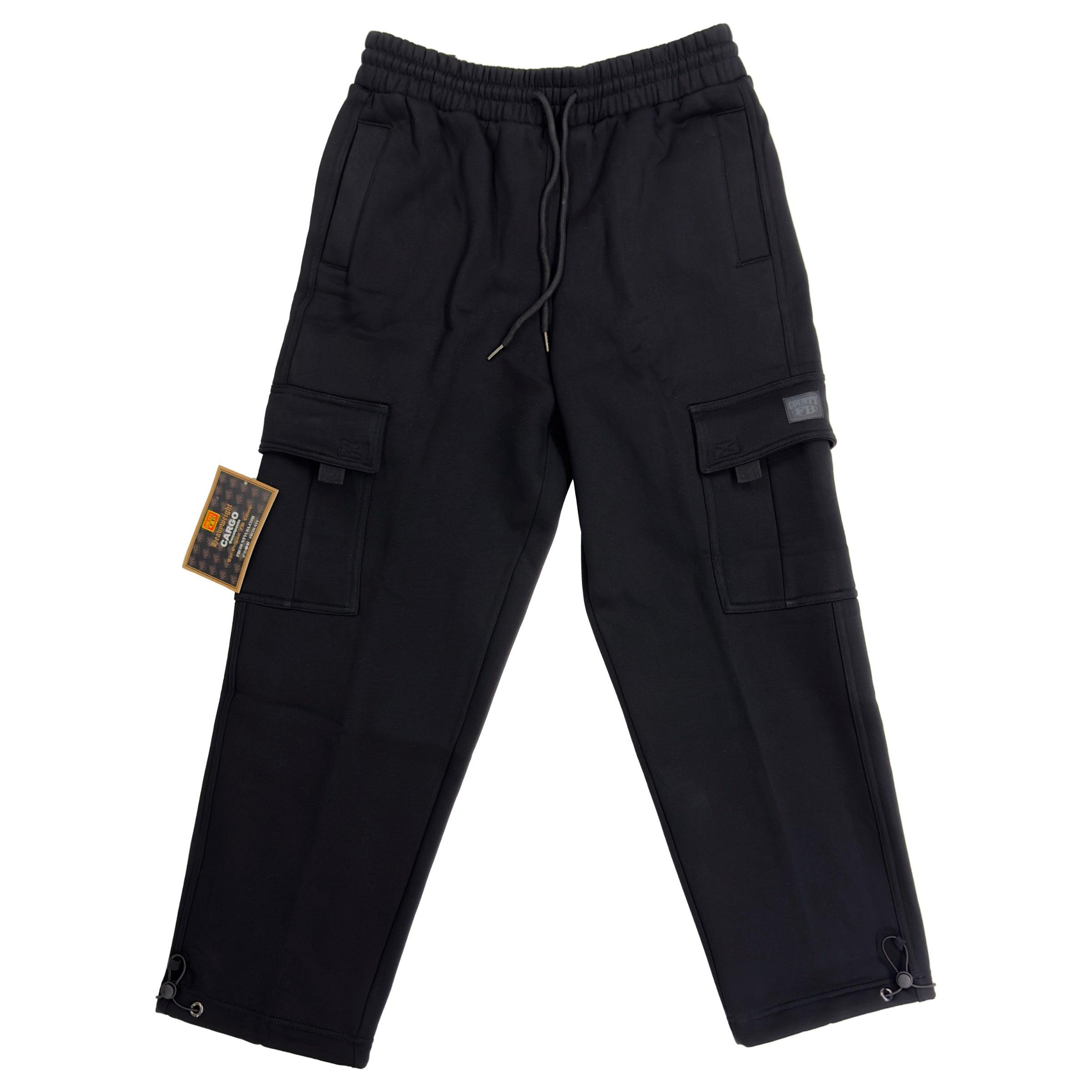 FB County Heavyweight Baggy Cargo Sweatpants - AI Fashion Mart