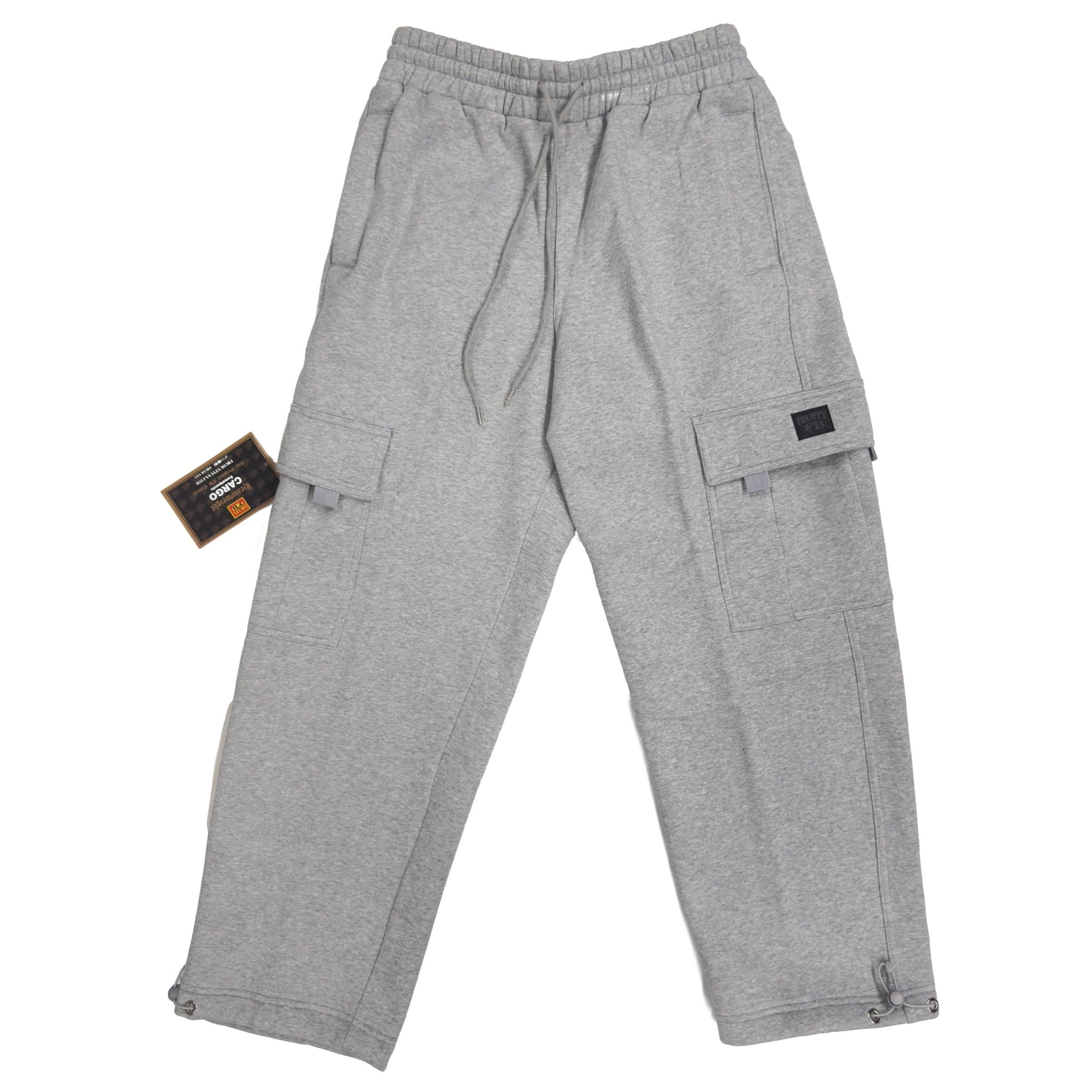 FB County Heavyweight Baggy Cargo Sweatpants - AI Fashion Mart