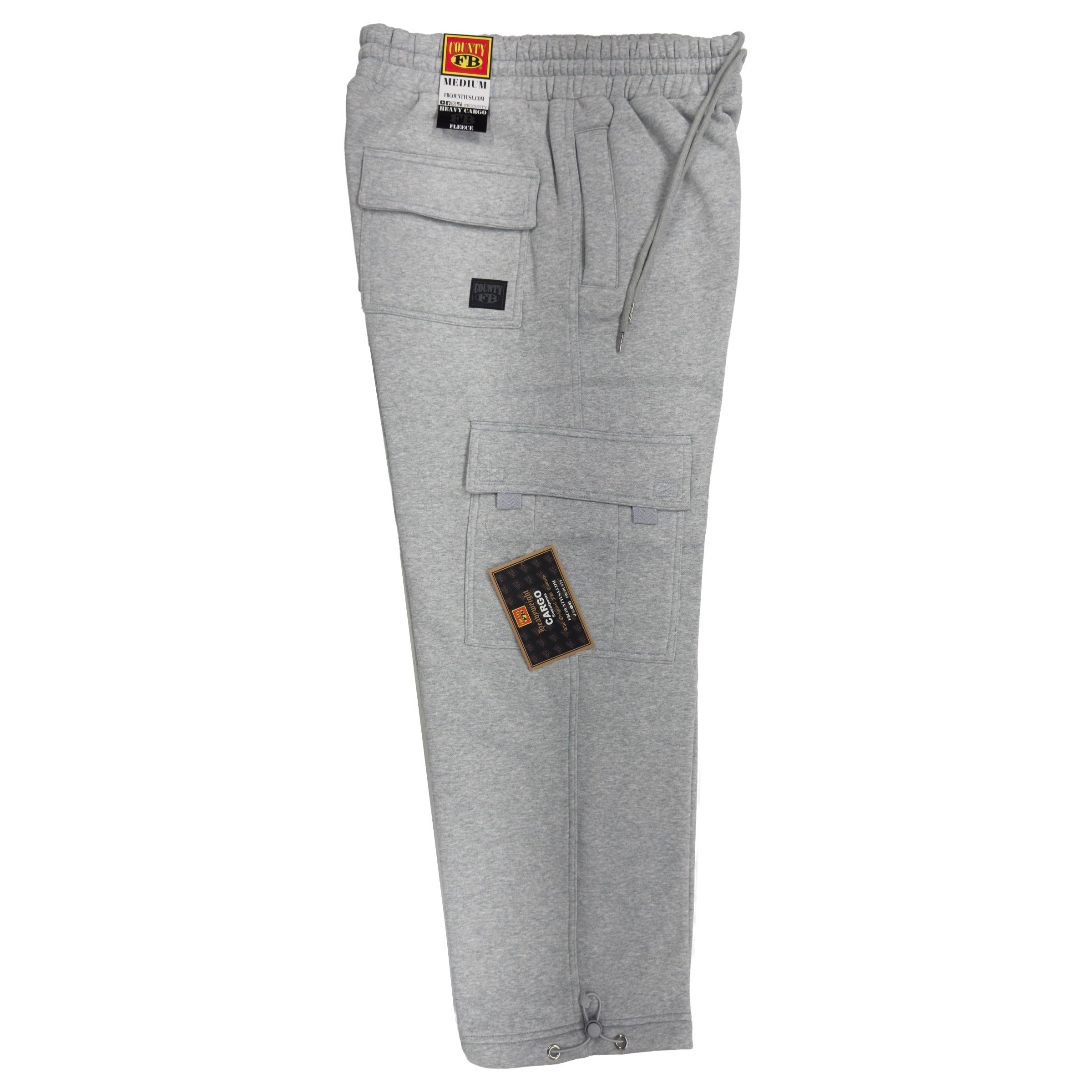 FB County Heavyweight Baggy Cargo Sweatpants - AI Fashion Mart