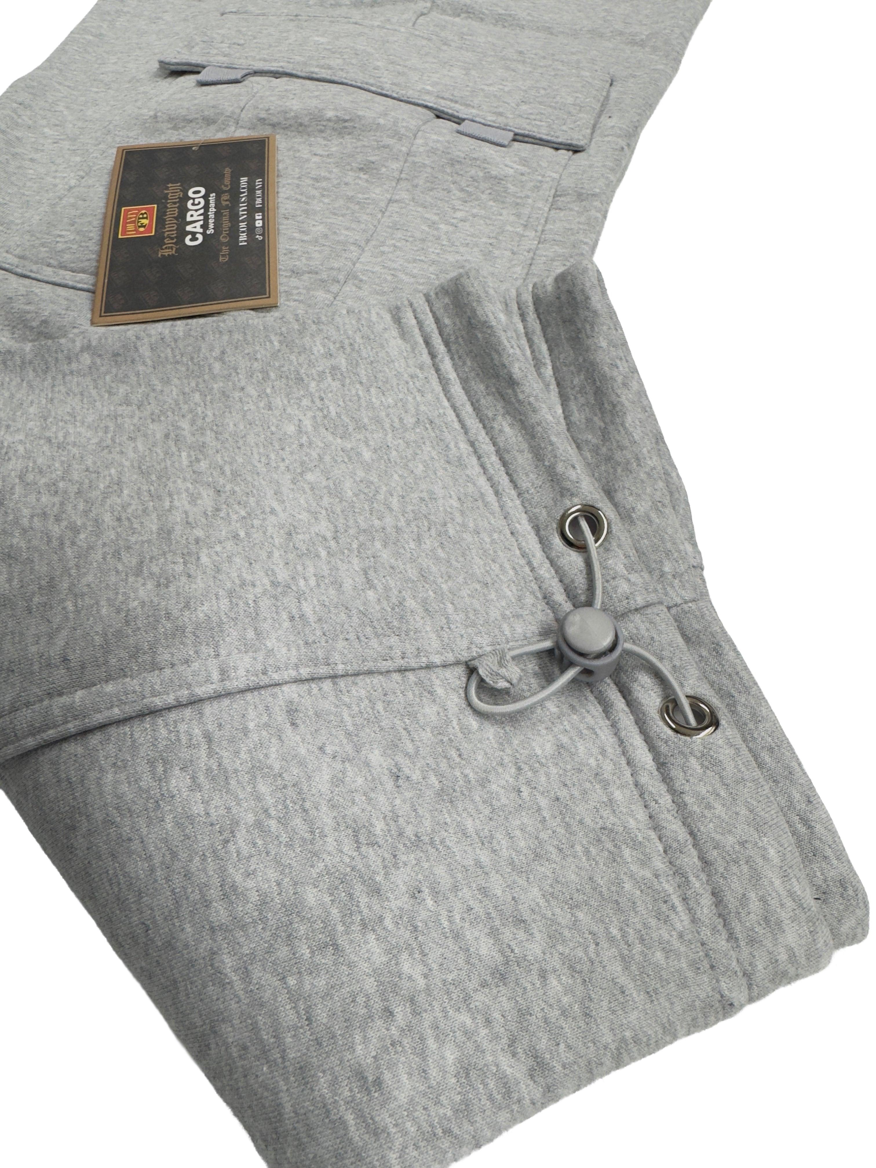 FB County Heavyweight Baggy Cargo Sweatpants - AI Fashion Mart