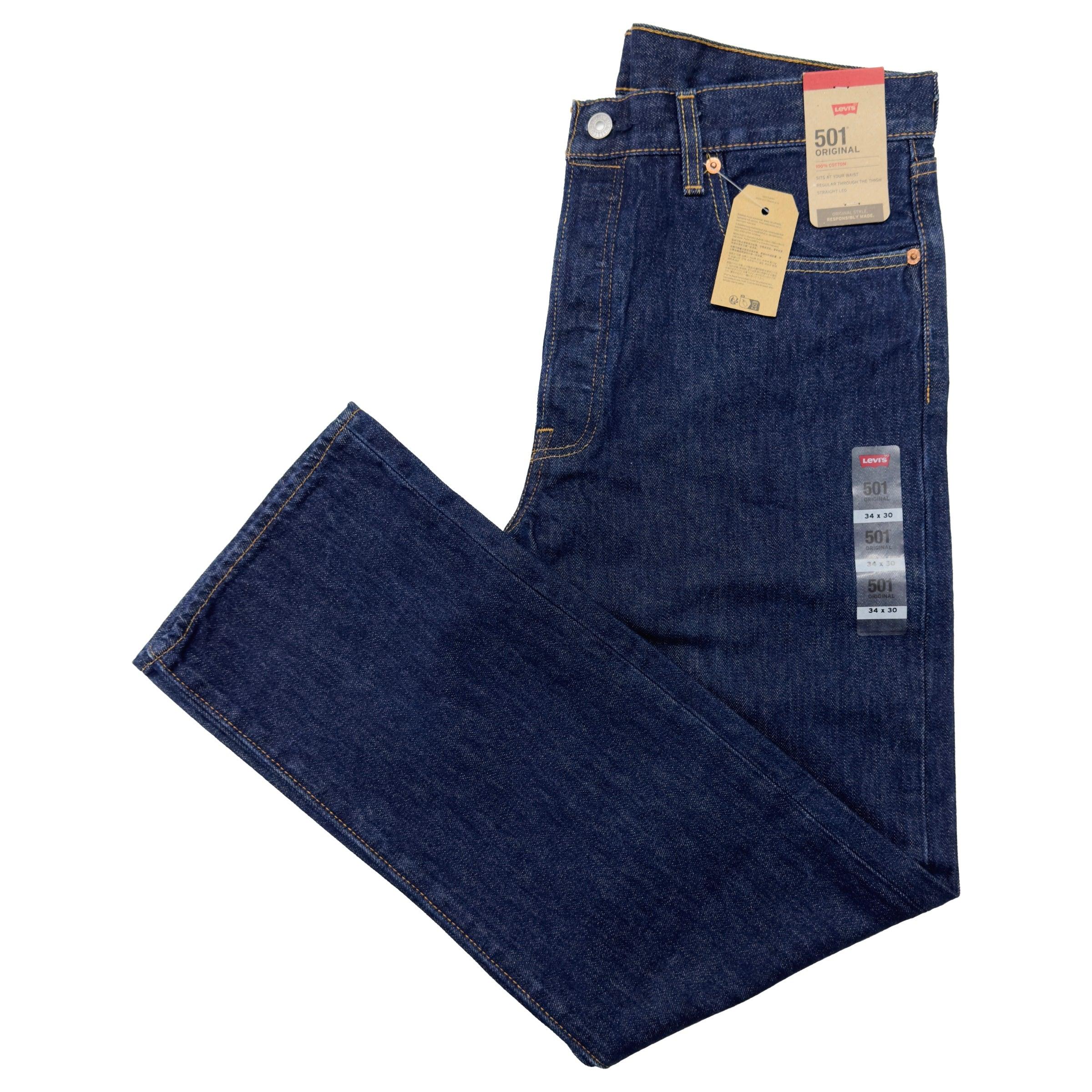 Levi's Men's 501 Original Prewashed Jeans - AI Fashion Mart