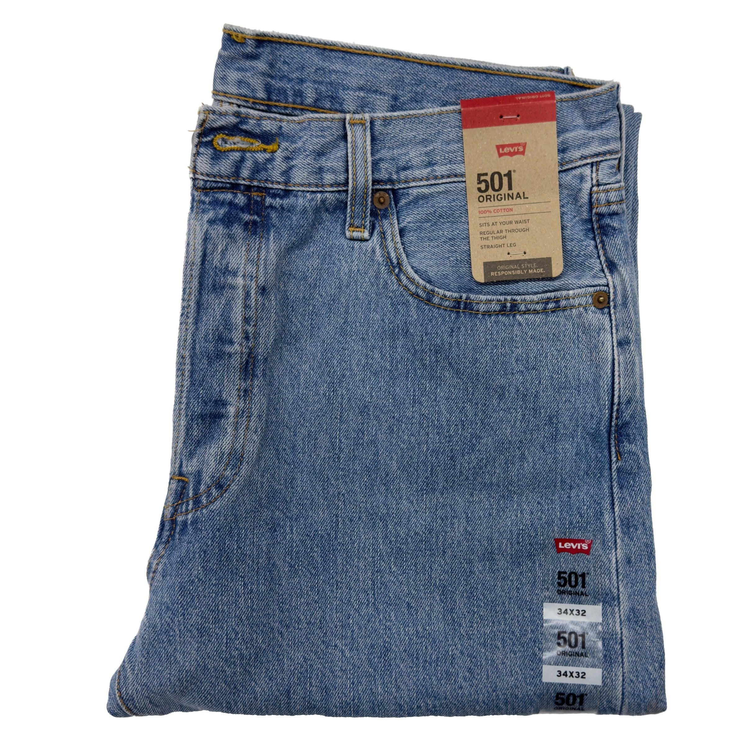 Levi's Men's 501 Original Prewashed Jeans - AI Fashion Mart