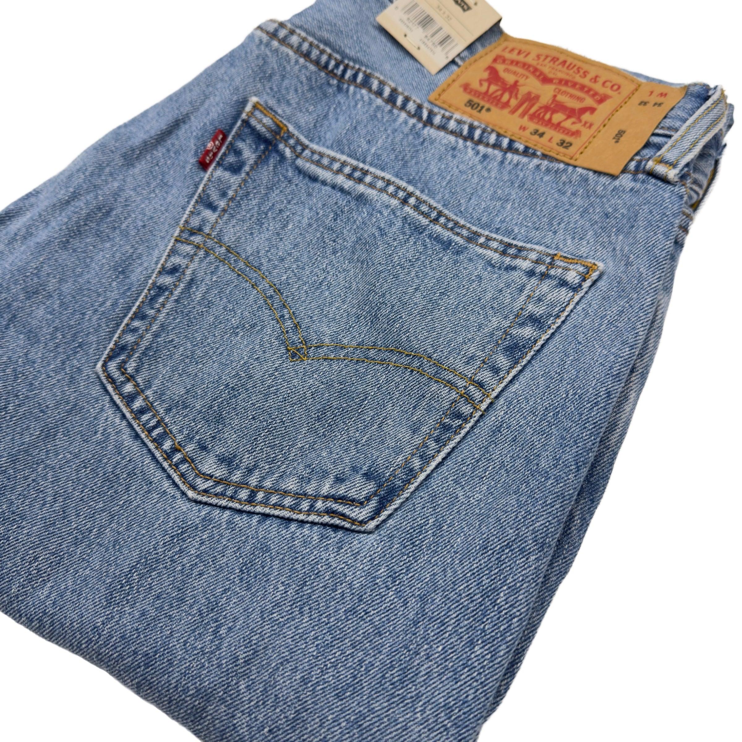 Levi's Men's 501 Original Prewashed Jeans - AI Fashion Mart