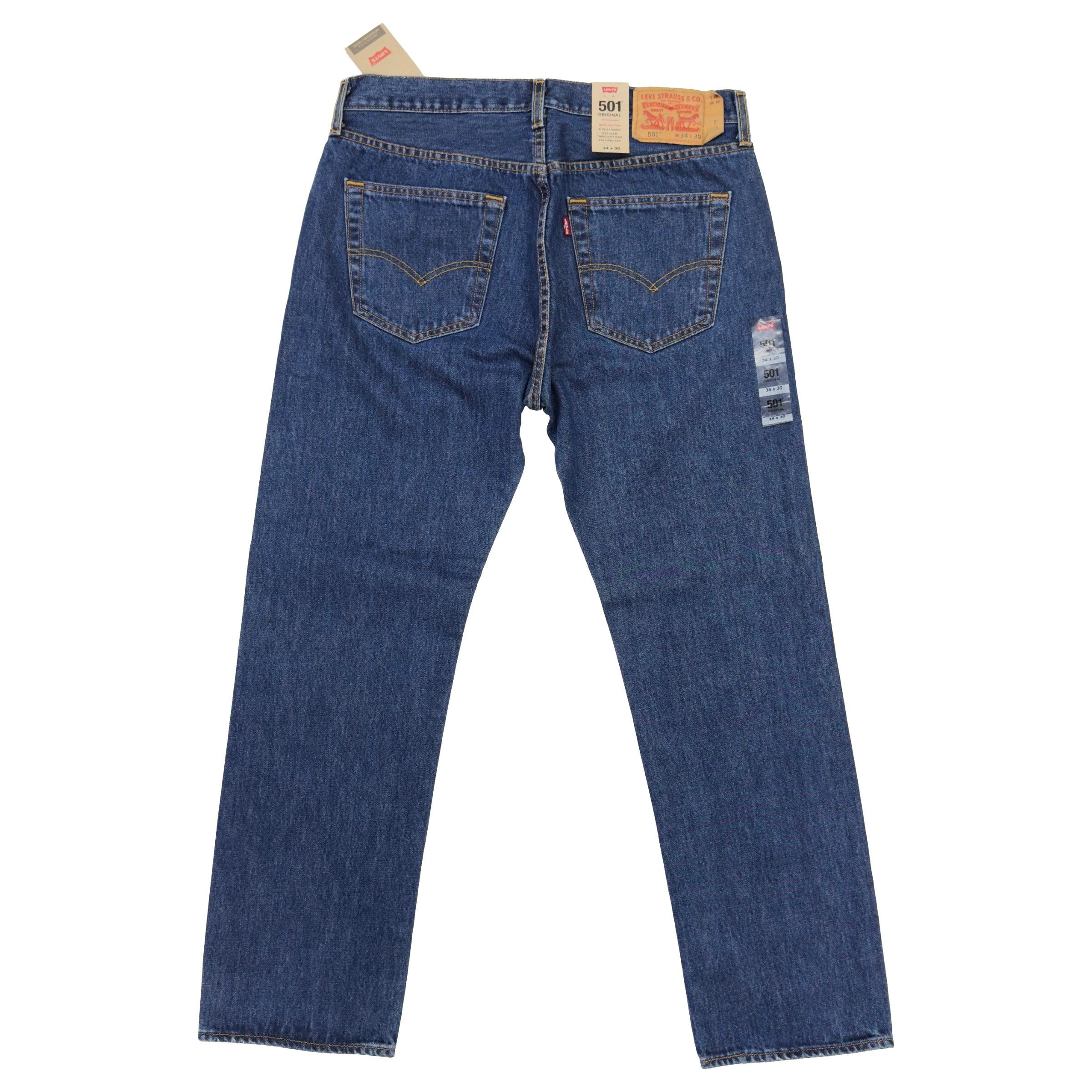 Levi's Men's 501 Original Prewashed Jeans - AI Fashion Mart