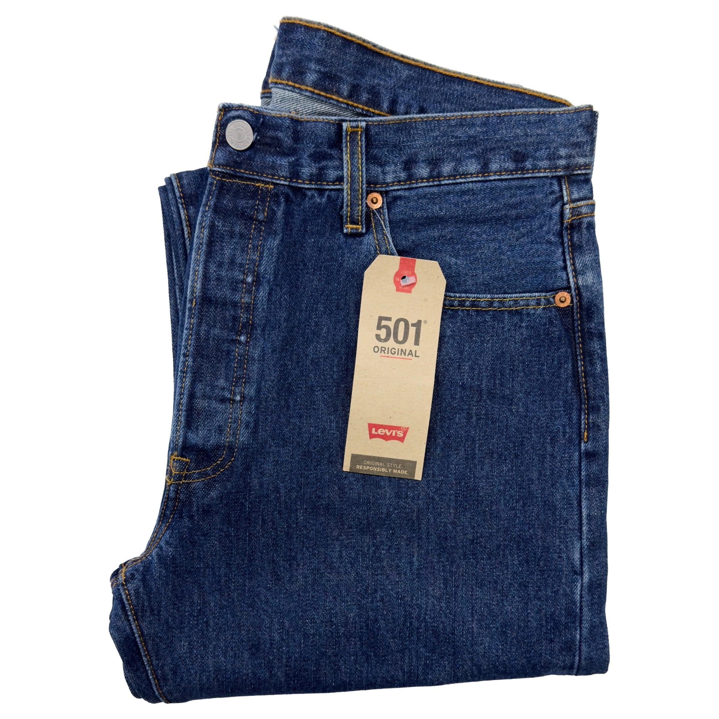 Levi's Men's 501 Original Prewashed Jeans - AI Fashion Mart