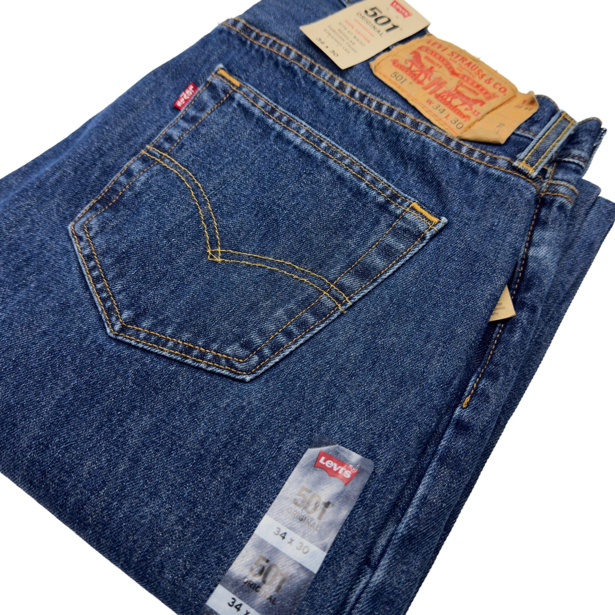 Levi's Men's 501 Original Prewashed Jeans - AI Fashion Mart