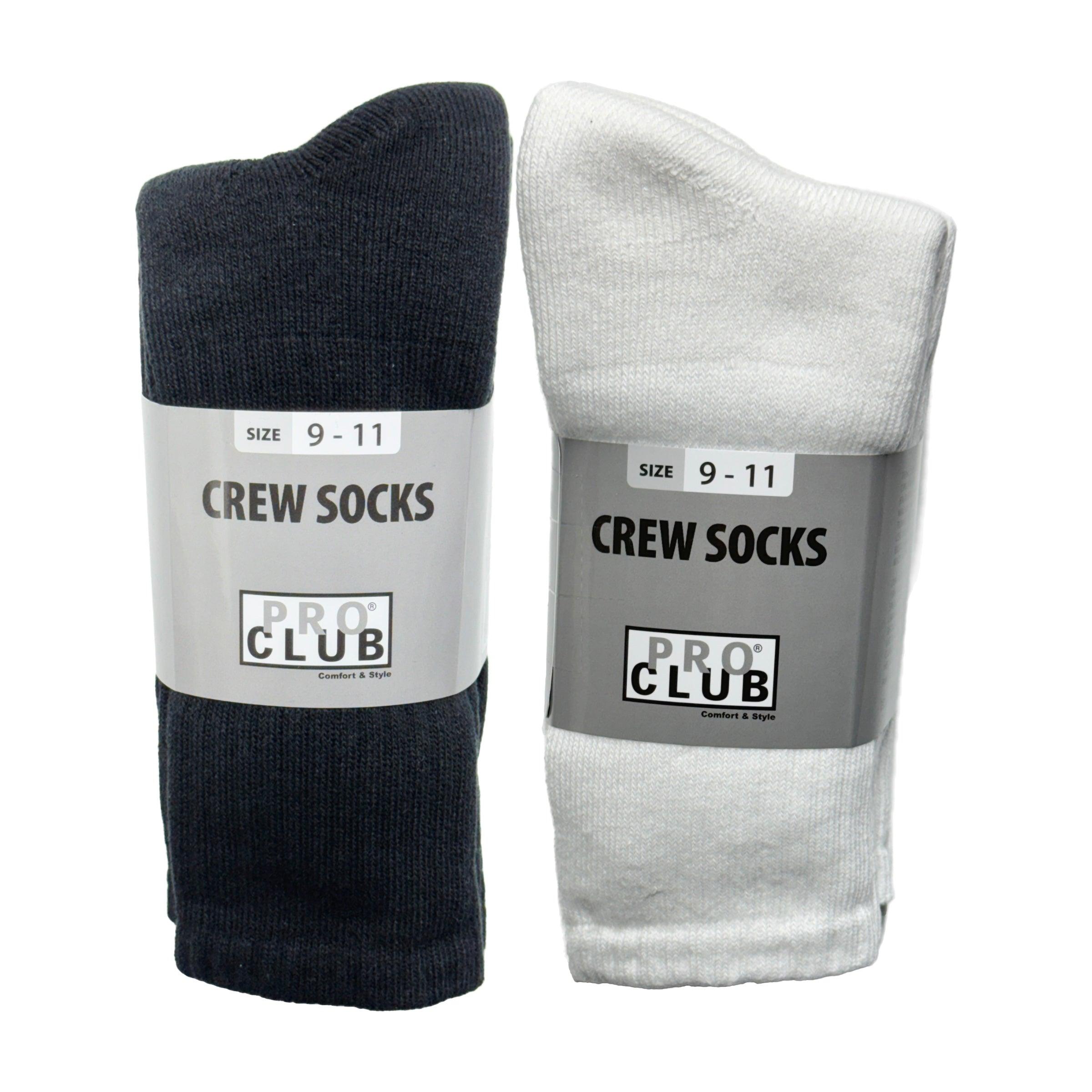 Pro Club Heavyweight Crew Socks (3 Pairs) - AI Fashion Mart