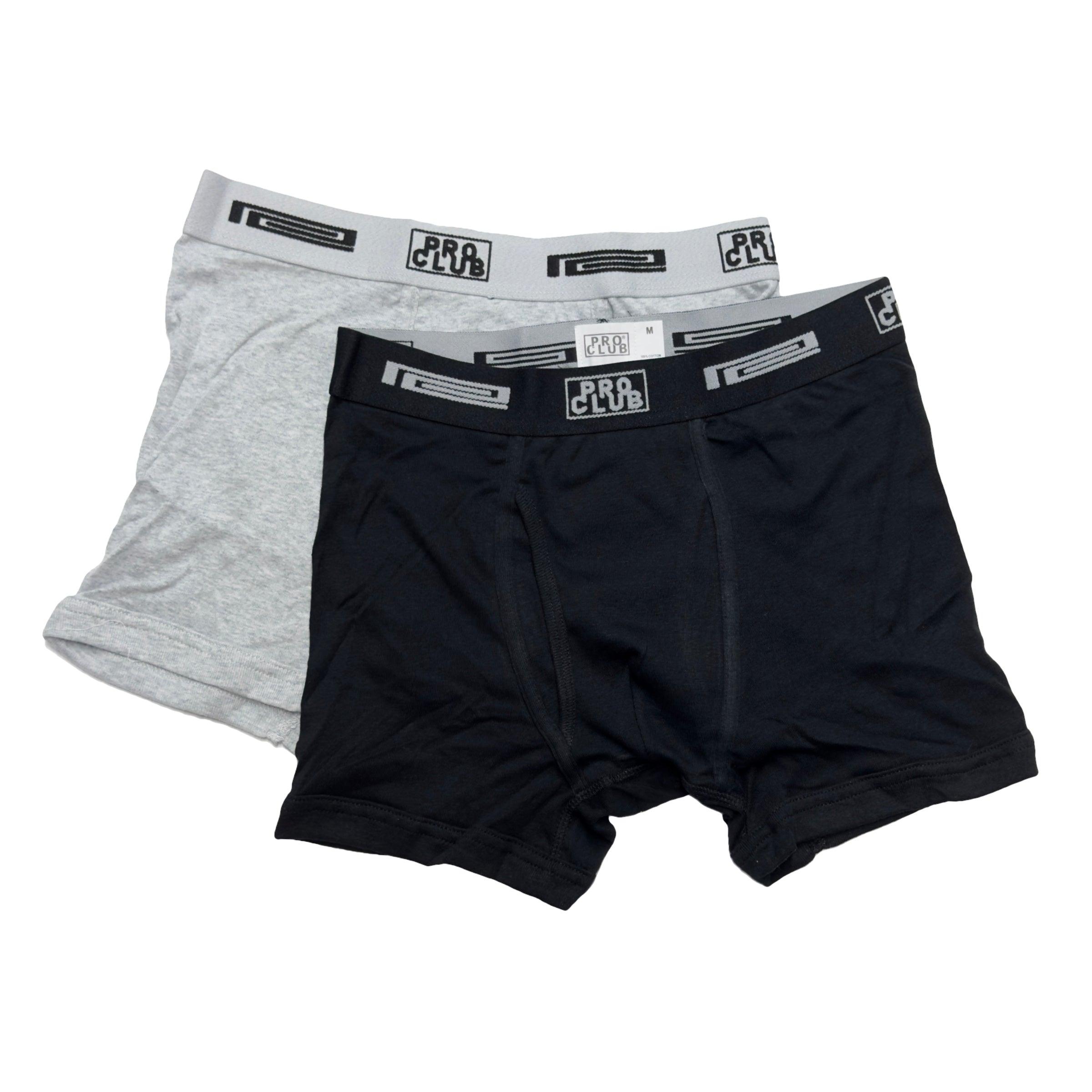 Pro Club Men's 2-Pack Comfort Soft Cotton Boxer Brief - AI Fashion Mart