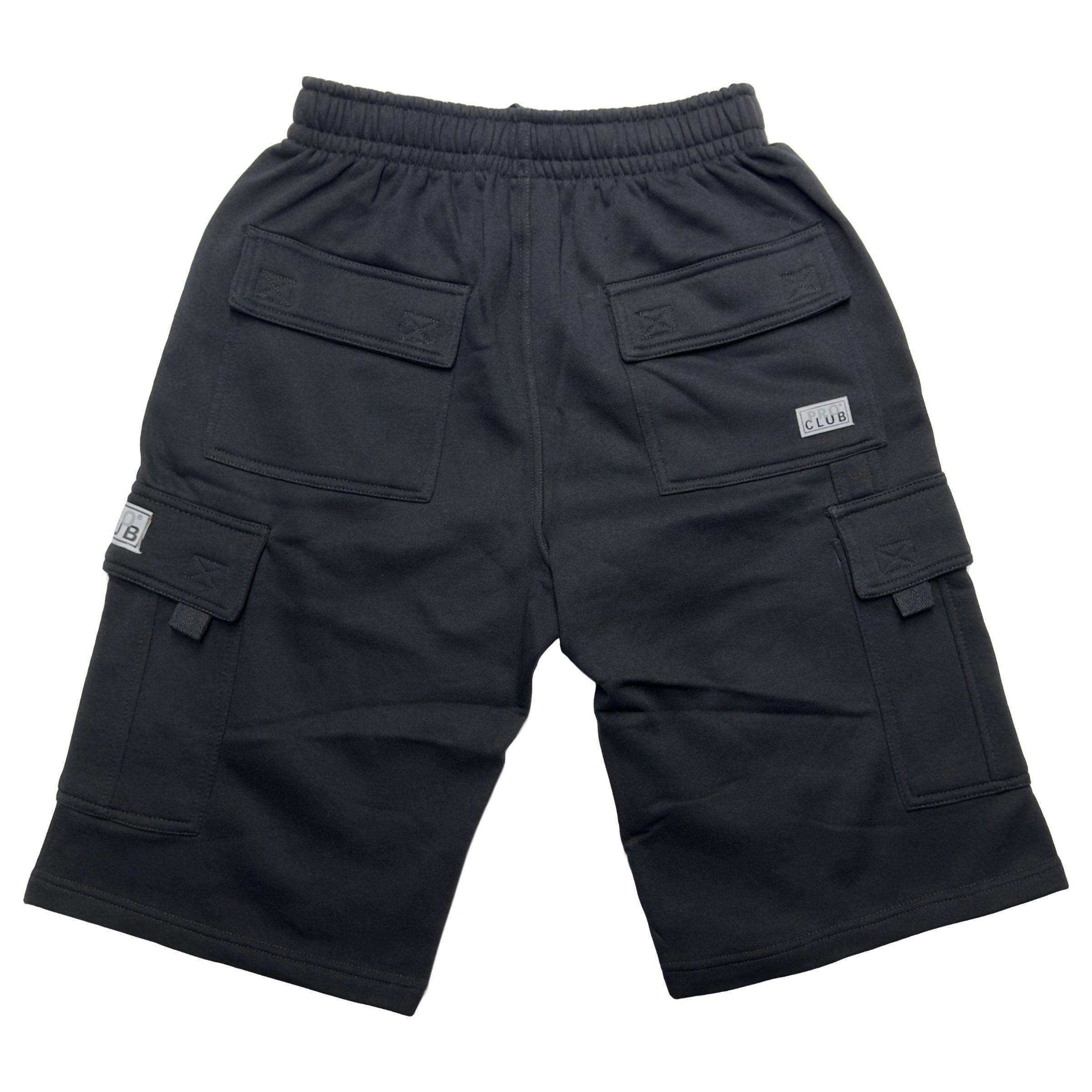 Pro Club Men's Fleece Cargo Shorts - AI Fashion Mart