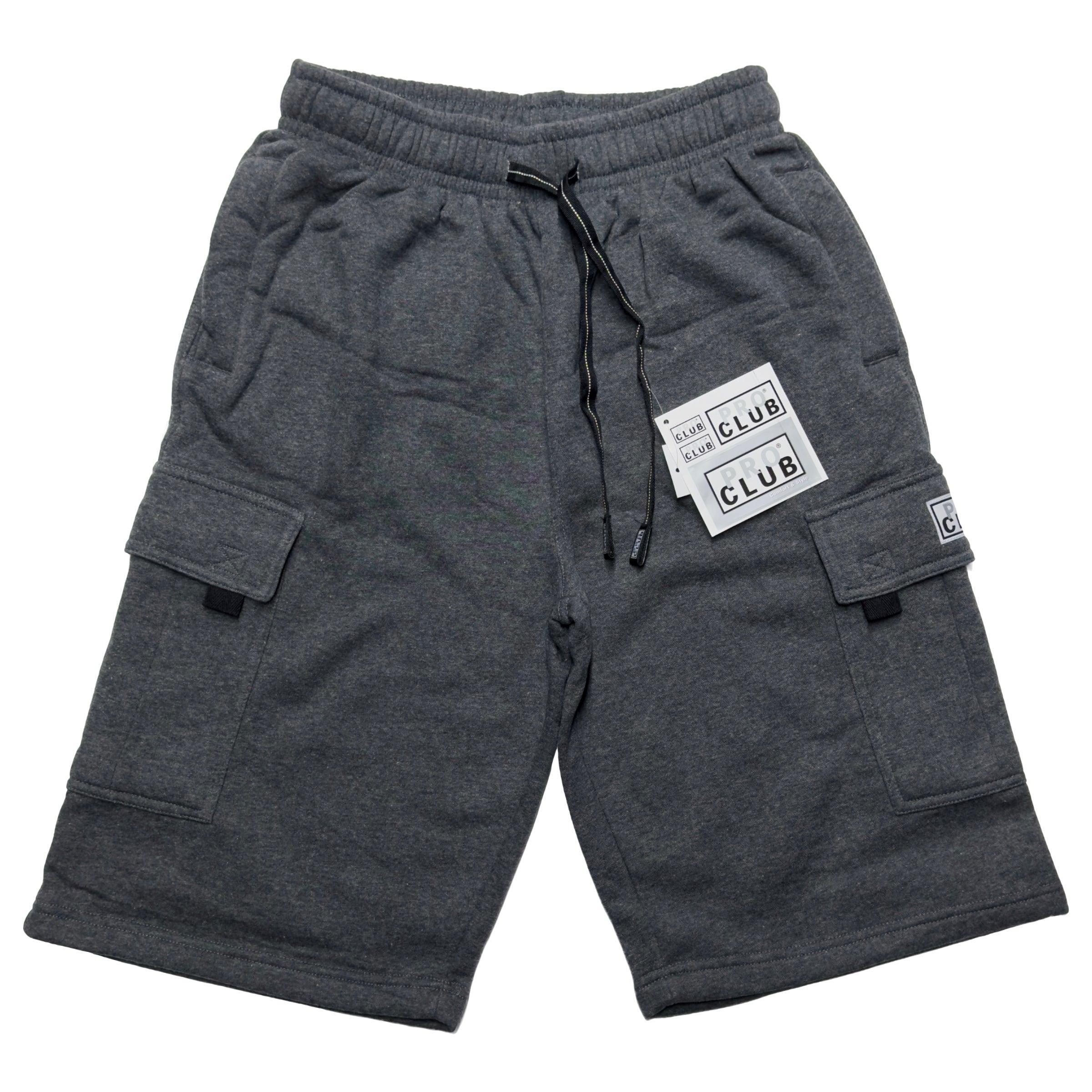 Pro Club Men's Fleece Cargo Shorts - AI Fashion Mart