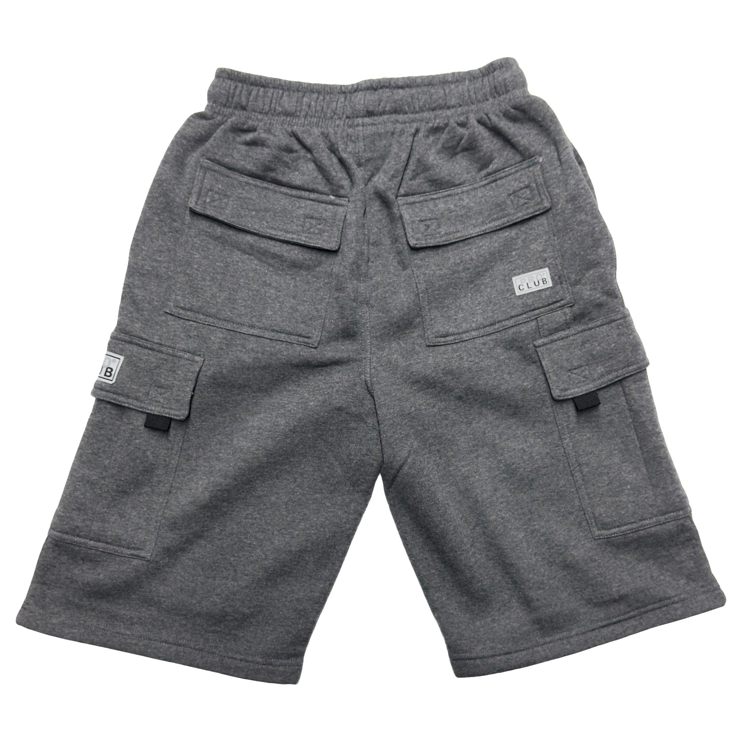 Pro Club Men's Fleece Cargo Shorts - AI Fashion Mart