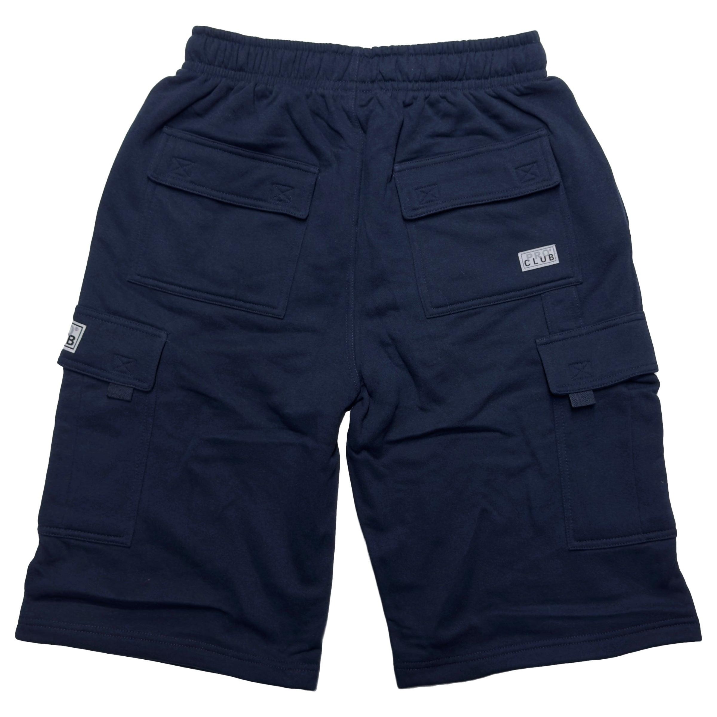 Pro Club Men's Fleece Cargo Shorts - AI Fashion Mart