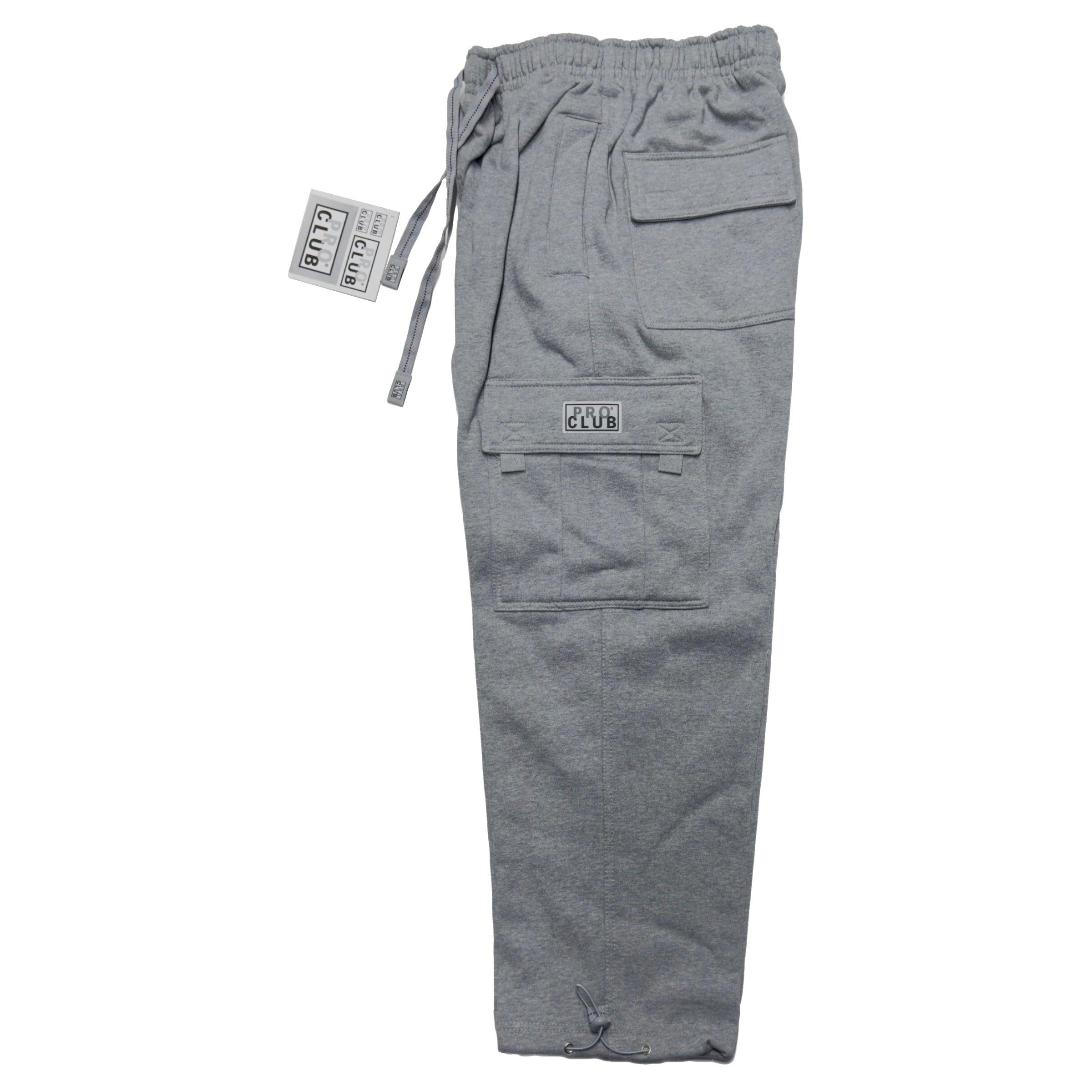 Pro Club Men's Heavyweight Fleece Cargo Pants - AI Fashion Mart