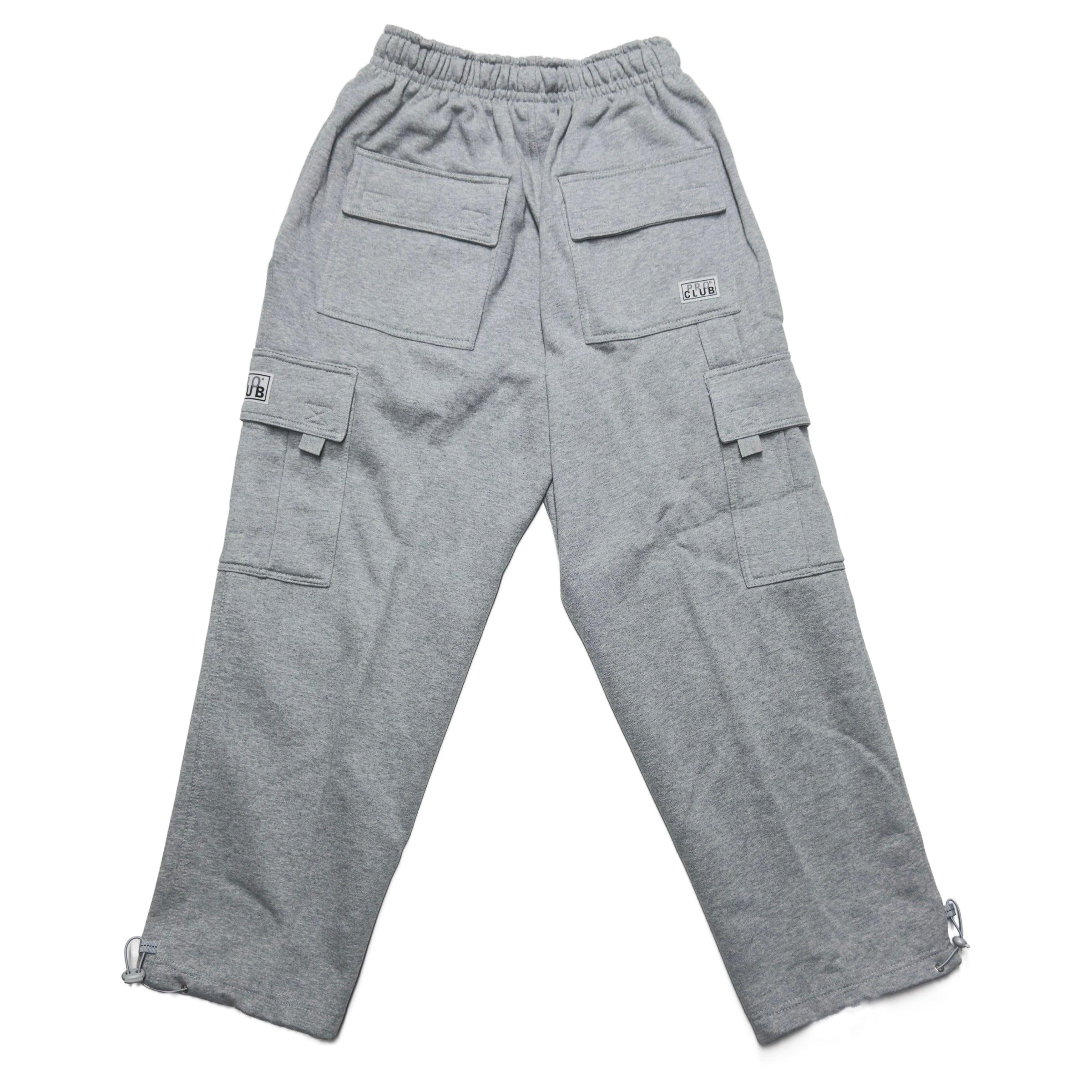 Pro Club Men's Heavyweight Fleece Cargo Pants - AI Fashion Mart