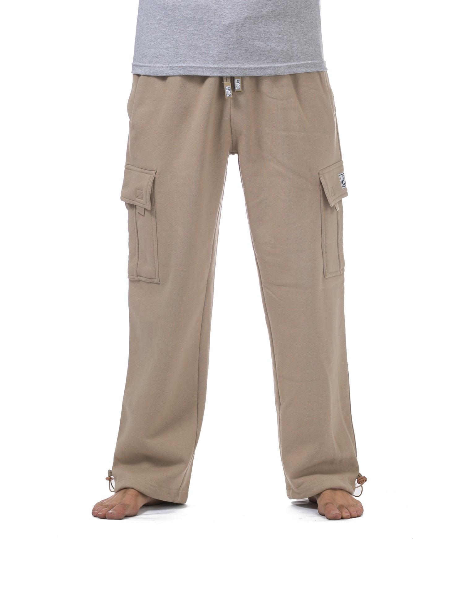 Pro Club Men's Heavyweight Fleece Cargo Pants - AI Fashion Mart