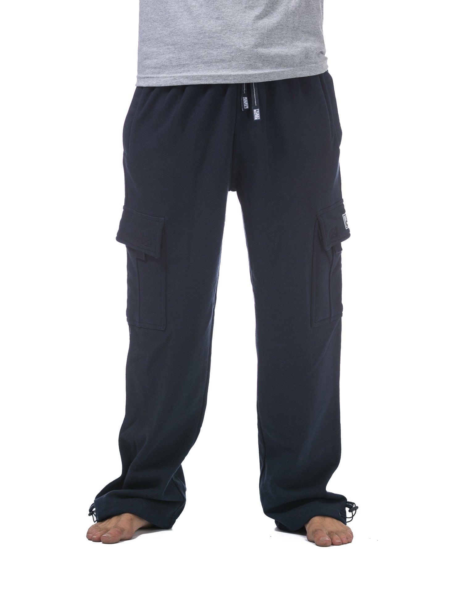 Pro Club Men's Heavyweight Fleece Cargo Pants - AI Fashion Mart