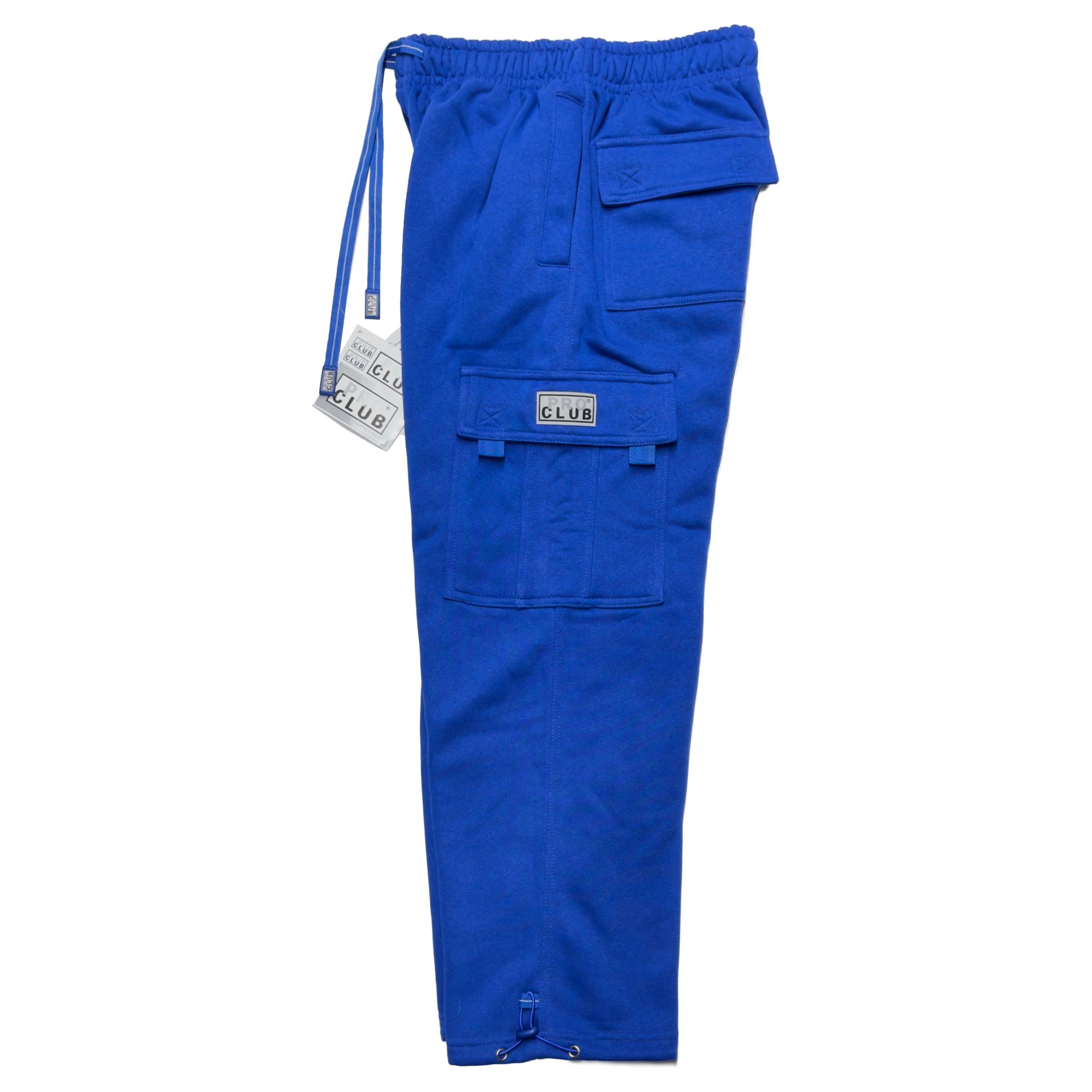 Pro Club Men's Heavyweight Fleece Cargo Pants - AI Fashion Mart