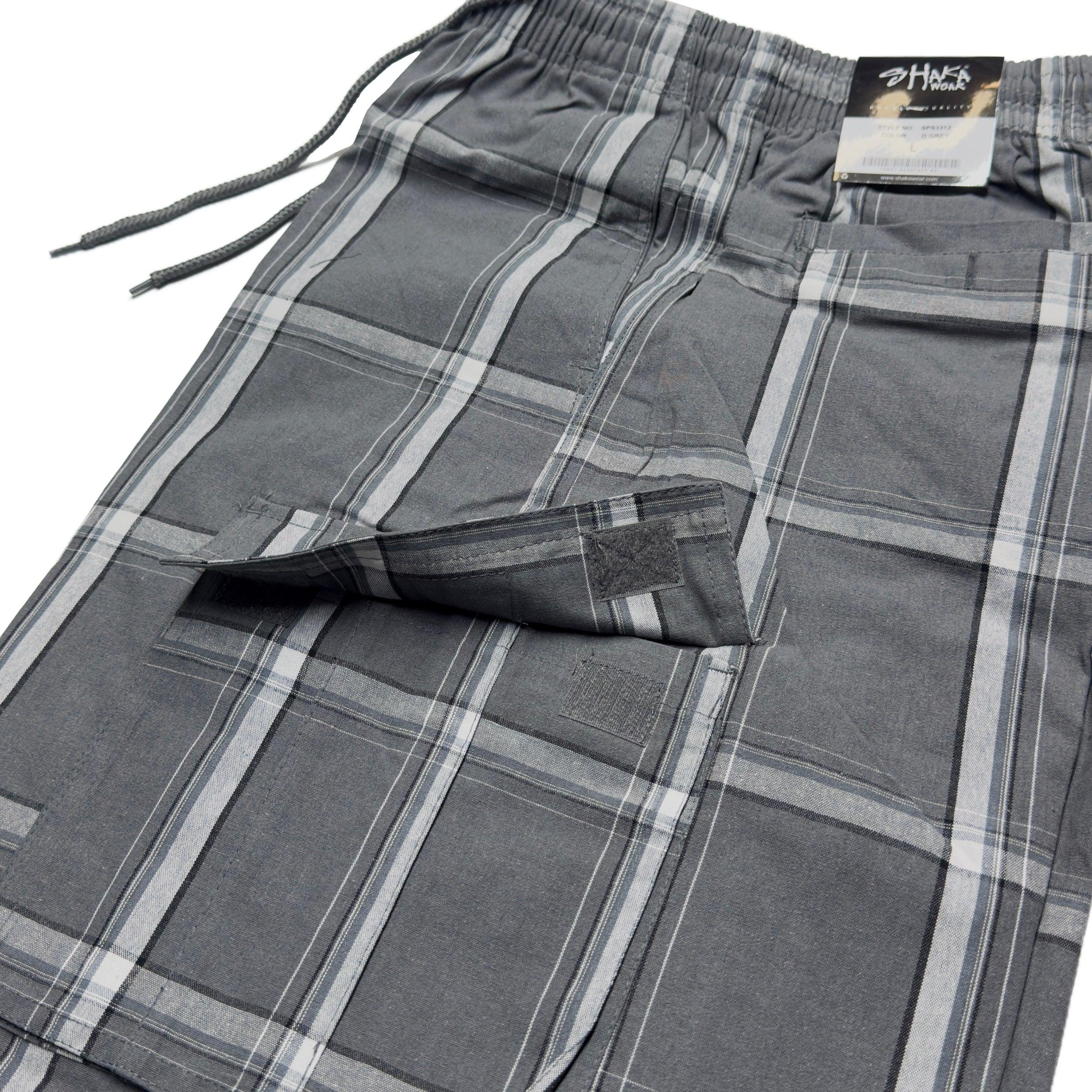 Shaka Wear Plaid Shorts - AI Fashion Mart