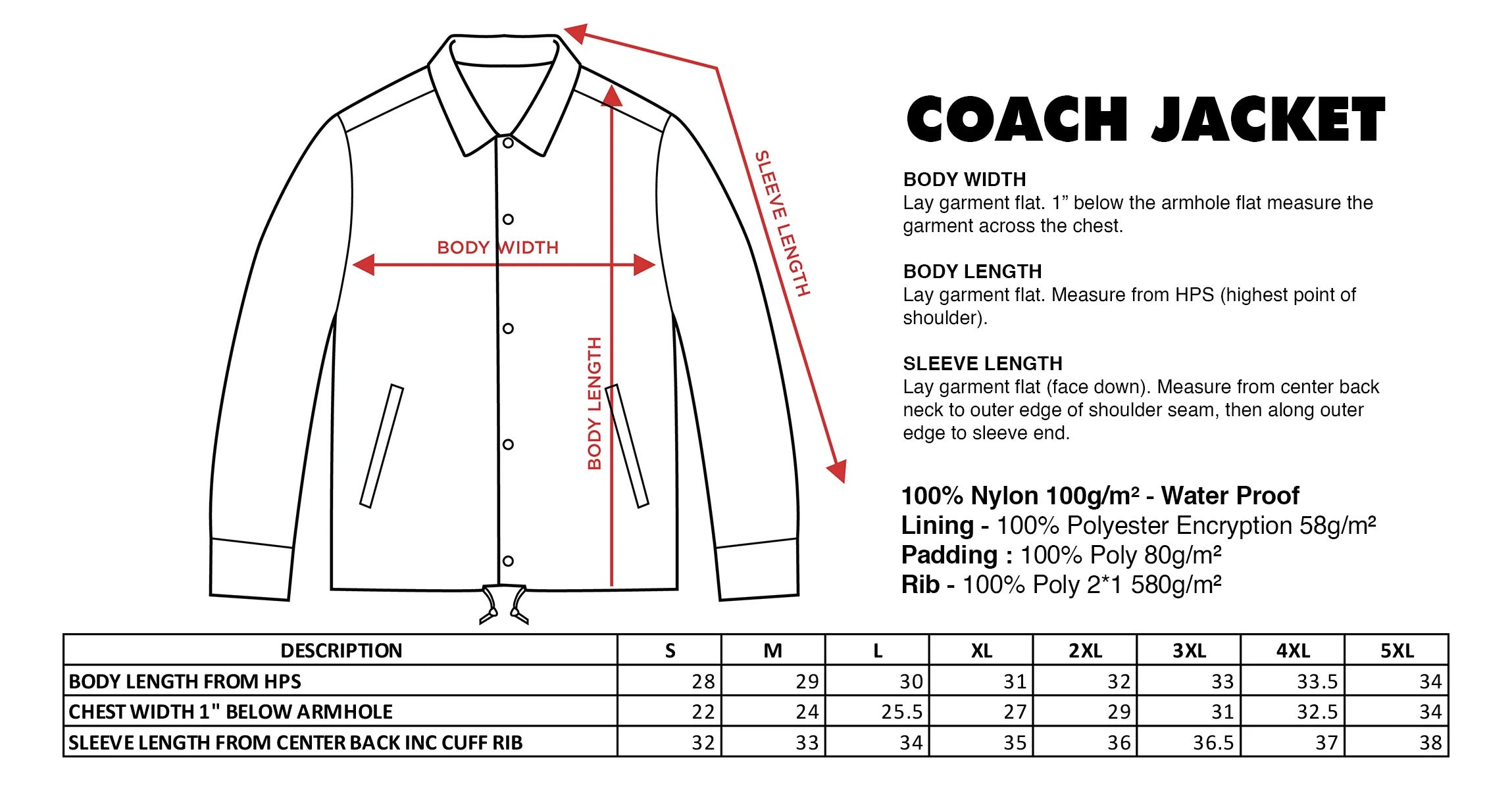 Shaka Wear Coach Jacket Windbreaker | Men's Style